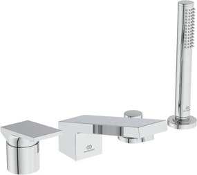 Baterie cada - dus Ideal Standard Atelier Extra crom lucios cu 4 elemente