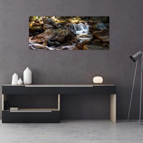 Tablou cu râul pietros (120x50 cm), în 40 de alte dimensiuni noi