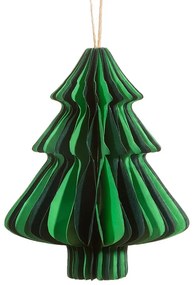 Ornament de Crăciun din hârtie Honeycomb Tree – Sass & Belle