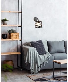 Aplică perete AKITA 1xG9/6W/230V negru