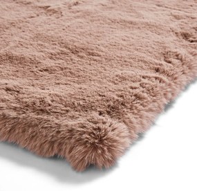 Covor Think Rugs Super Teddy, 80 x 150 cm, maro deschis