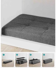 Bancă SULTAN, gri închisă