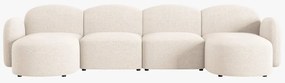 Canapea 6 locuri Blair chenille L354 cm