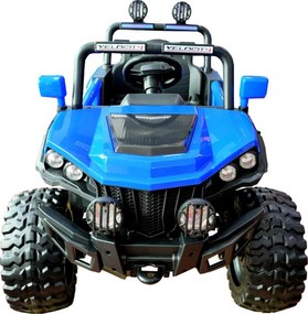 Masinuta Electrica cu acumulator pentru copii NOVOKIDS™ M-Buggy UTV, Cu faruri luminoase, Roti din cauciuc EVA, Telecomanda, 3-9 ani , max 30 kg ,