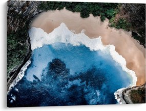 Tablou cu plaja Nusa Penida, Indonesia (70x50 cm)