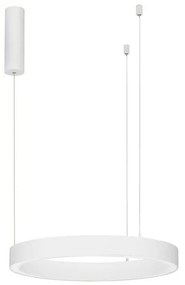 Lustra LED suspendata design circular STING White 60cm