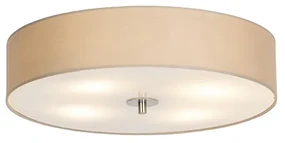 Plafonieră rustică bej 50 cm - Drum