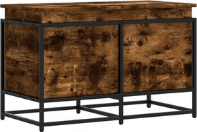 vidaXL Cutie depozitare stejar sonoma 80x40x51,5 cm lemn prelucrat