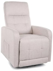 Scaun reclinabil Lennox II, crem