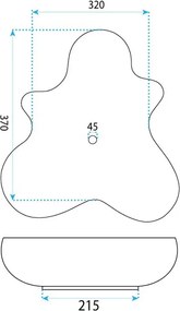 Lavoar pe blat IZOLDA