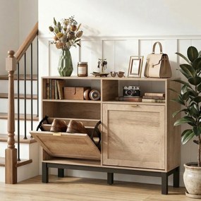 HOMCOM dulap pantofi compact | Aosom Romania
