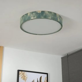 Brilagi - Plafonieră PINO, 3 x E27, 15 W, 230 V, pin/verde, Ø 47,5 cm