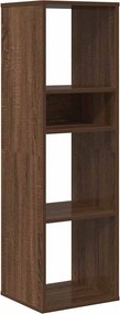 vidaXL Bibliotecă, stejar maro, 34x31x112 cm, lemn prelucrat