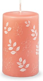 Lumânare Unipar Pure Beauty, durată ardere 40 h, portocaliu - roz