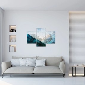 Tablou - Munte desenat (90x60 cm)