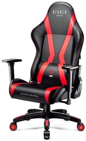 Scaun gaming Diablo X-Horn 2.0 King Size: Negru-roșu Diablochairs
