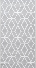 vidaXL Covor de exterior, 190x290 cm, ARAKIL gri, PP