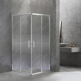 Cabină de duș pătrată Spirit Matrix 90x90