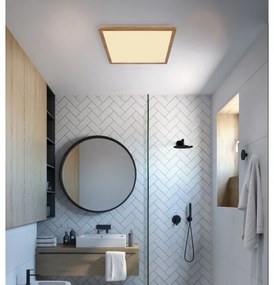 Plafonieră LED dimabilă pentru baie SAPANA LED/18W/230V IP44 Globo 41563-18WW