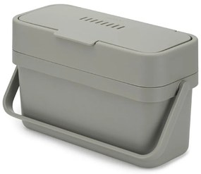 Recipient pentru deșeuri compostabile gri 4 l Duo – Joseph Joseph