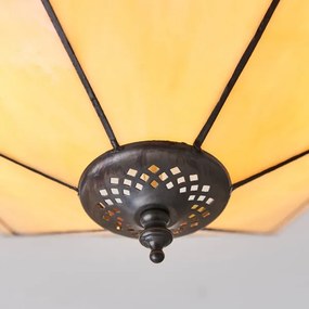 Endon 64284 - Plafonieră Tiffany NEVADA, 2xE27/60W/230V, diametru 40 cm
