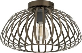 Eglo 901096 - Plafonieră ESPINAL 1xE27/40W/230V Ø 38,5 cm bronz