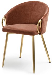 Scaun Carma K (cupru + auriu). 1110999