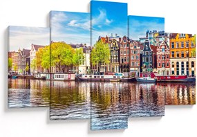 Tablou - Case dansatoare, Amsterdam (150x105 cm)