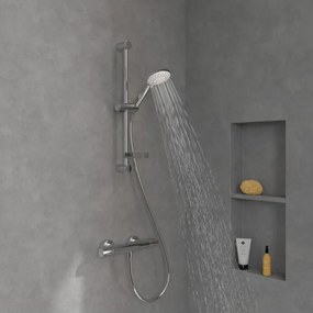 Set de dus cu bara 75 cm Villeroy&Boch Universal crom lucios etajera si para cu 3 functii: