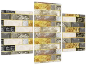 Tablou - Decor cu texturi (90x60 cm)