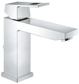 Set baterie cada si baterie lavoar Grohe Eurocube cu accesorii baie Grohe Essentials, crom lucios