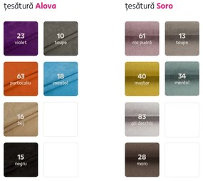 Fotoliu, material textil model frunze verzi, CHARLOT