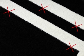 Covor HAMPTON cadru negru - SECUNDAR-COTATI PRODUSUL