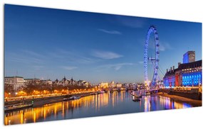Tablou London Eye (120x50 cm), în 40 de alte dimensiuni noi