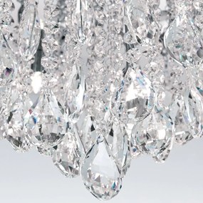 Lustra aplicata cristal K9 design elegant CELESTE D-75 crom