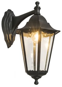 Lanterna de perete de exterior clasica neagra IP44 - New Orleans Down