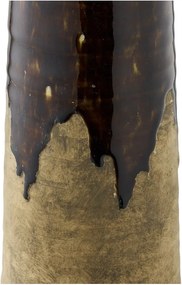 Vază maro din ceramică înaltă (înălțime 48 cm) – House Nordic