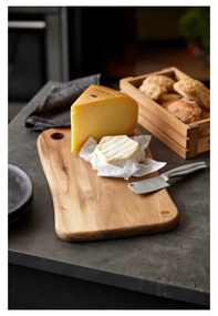 Tocător cu accesorii din lemn de tăiat 22x38 cm – Holm