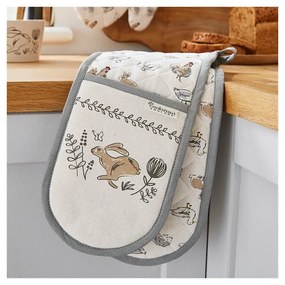 Set cu prosoape, mănușă de bucătărie și capac de ceainic 5 buc. Country Animals – Cooksmart ®