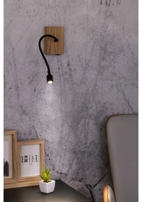 Spot-Light 5721174 - Aplica de perete LECTOR, LED/2,5W/230V, stejar