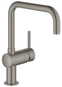 Baterie bucatarie Grohe Minta antracit periat Hard Graphite monocomanda