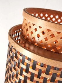 Veioza / Lampa eco din bambus Bhutan nat/round 2520 bl/nat
