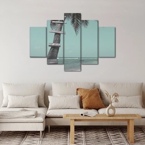 Tablou - Palma în Caraibe (150x105 cm)