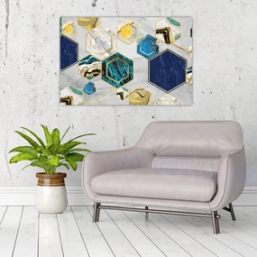 Tablou - Compoziție de marmură (90x60 cm)