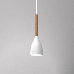 Lustră pe cablu MUZA NEW 1xE27/60W/230V albă