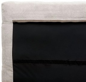 Pat matrimonial 180 cm Mellody (gri bej) (cu somieră). 1081355