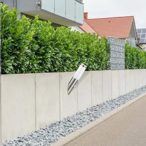 Aplică de exterior cu senzor INOX TORCH 1xE27/25W/230V IP44 Rabalux 8266