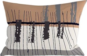 Fata de perna din policoton PINIA POLY 50x70 cm, gri