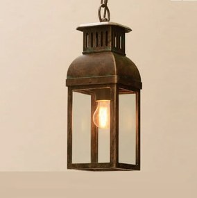 Pendul iluminat exterior din fier forjat, HL 2584