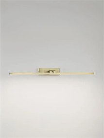 Aplica de perete LED baie IP44 MAREL aurie